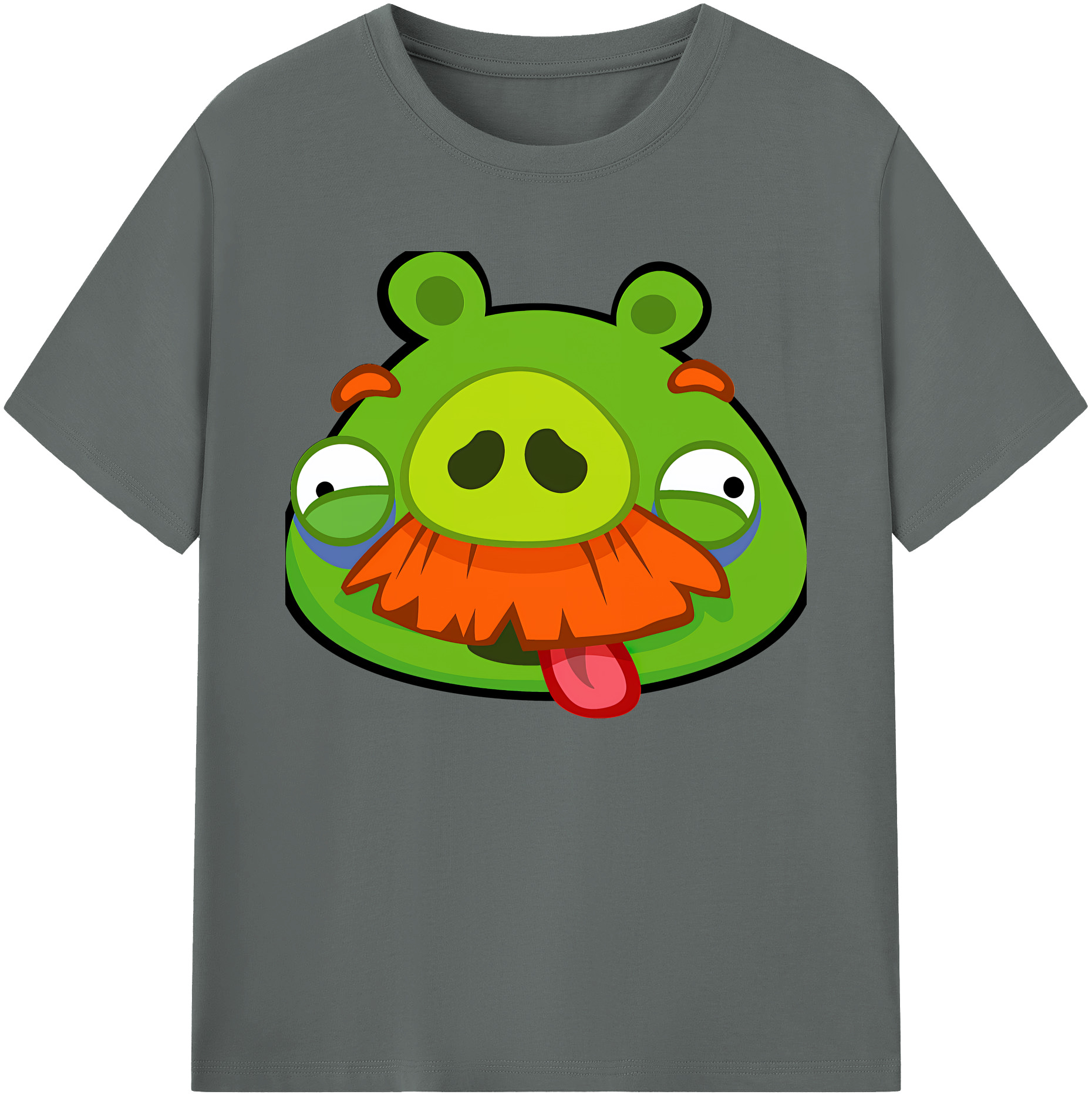 （画像用） Angry Birds アングリーバード 綿100％ メンズ半袖Tシャツ｜肌触りやわらか＆通気性